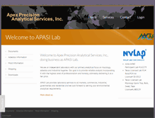 Tablet Screenshot of apasi.net